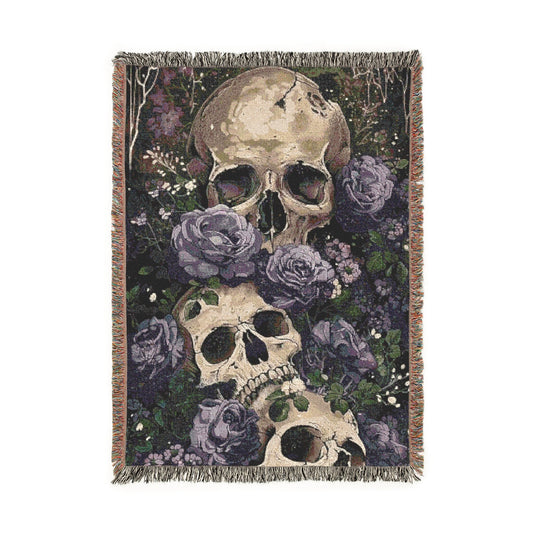 Skulls & Roses Blanket